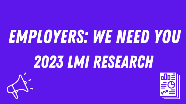 Employers Needed for 2023 LMI Research