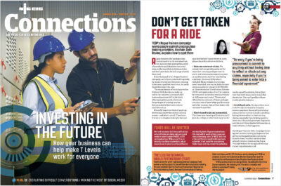 Rogue Trainers advice in latest Connections magazine